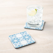 Dessous-de-verre Cool, girly, moderne, tendance fleur unique abstra (Côté Droit)