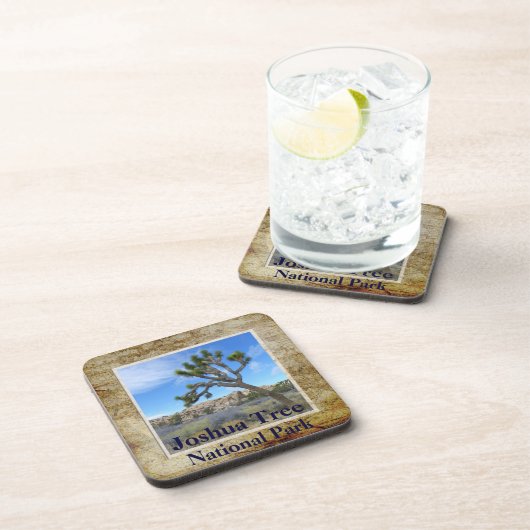 Dessous-de-verre Cool Joshua Tree Cork Coaster! (Côté Droit)
