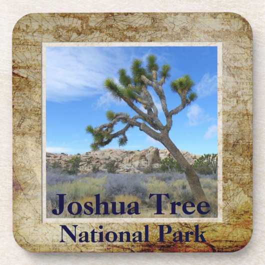 Dessous-de-verre Cool Joshua Tree Cork Coaster! (Devant)