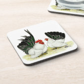 Dessous-de-verre Coqs nains de Blacktail de Japonais (Côté gauche)