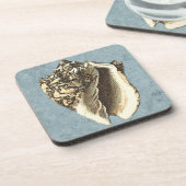 Dessous-de-verre Coque conique en pierre (Côté gauche)