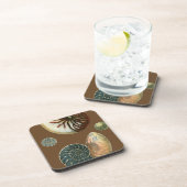 Dessous-de-verre Coque de cacao (Côté Droit)