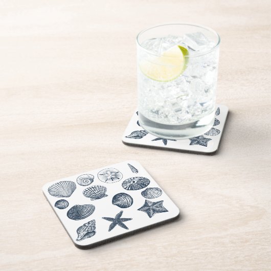 Dessous-de-verre Coques nautiques (Côté Droit)