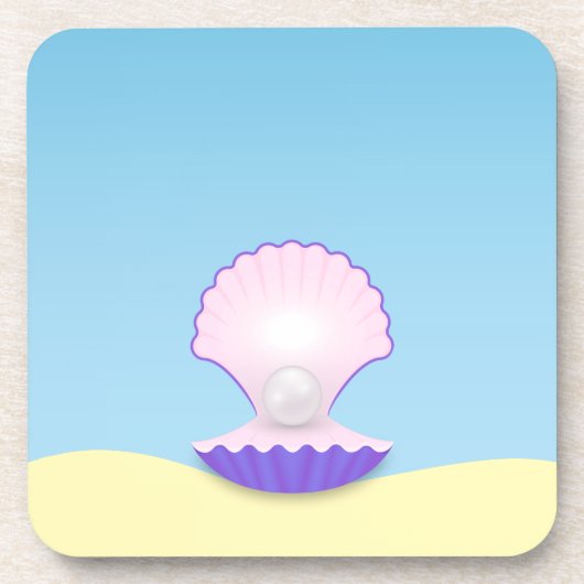 Dessous-de-verre Coquillage délicat (Devant)