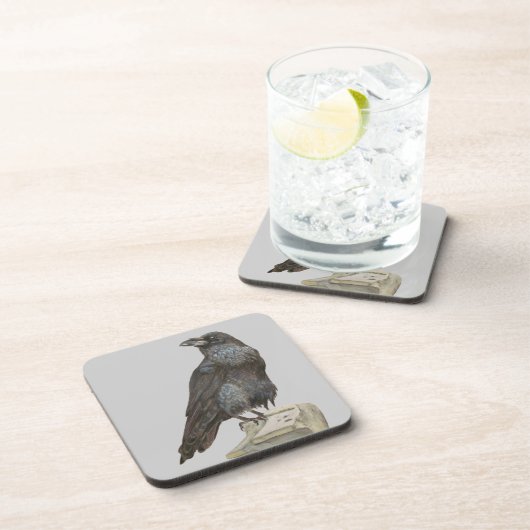 Dessous-de-verre Corbeau (Côté Droit)