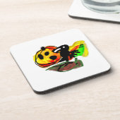 Dessous-de-verre Corbeau (Côté gauche)