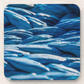 Dessous-de-verre Corde bleue (Devant)