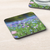 Dessous de verre Cork bleu Cornflower (Côté gauche)