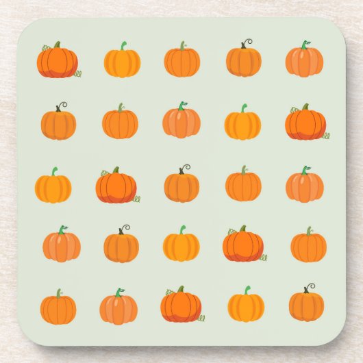Dessous-de-verre Correctif citrouille (Devant)