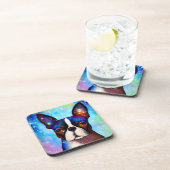 Dessous-de-verre Cosmic Boston Terrier (Côté Droit)