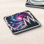 Dessous-de-verre Cosmic Forest: Galaxy Meets Nature (Côté gauche)