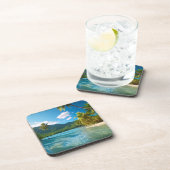 Dessous-de-verre Costa Rica Island Paradise  (Côté Droit)