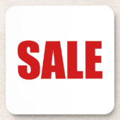 DESSOUS-DE-VERRE CÔTE DE LA BOISSON DE VENTE (Devant)