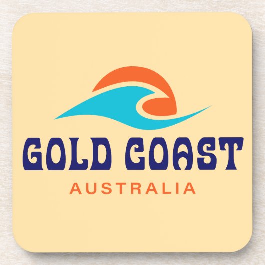 Dessous-de-verre Côte d'Or Australie (Devant)