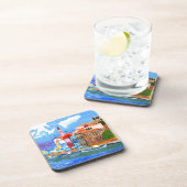 Dessous-de-verre Côte grecque (Côté Droit)