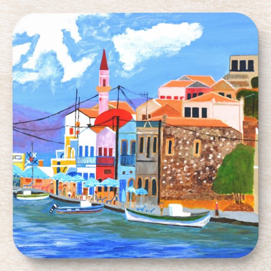 Dessous-de-verre Côte grecque (Devant)