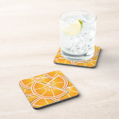 Dessous-de-verre Cotés orange funky (Côté Droit)