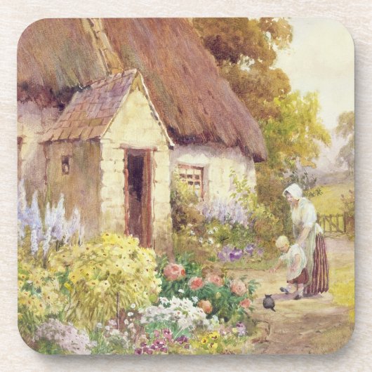 Dessous-de-verre Cottage de pays (Devant)
