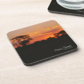 Dessous-de-verre Coucher de soleil Acacia (Côté gauche)