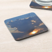 Dessous-de-verre Coucher de soleil avec formation Teacup Cloud par (Côté gauche)