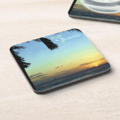 Dessous-de-verre Coucher de soleil de Kauai (Côté gauche)