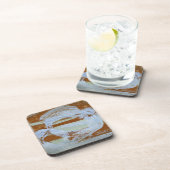 Dessous-de-verre Coucher de soleil du port (Côté Droit)