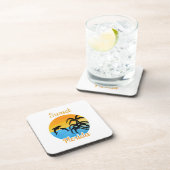 Dessous-de-verre Coucher de soleil mignon en Floride (Côté Droit)