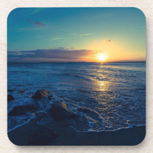 Dessous-de-verre Coucher de soleil Ocean Horizon