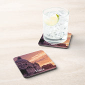 Dessous-de-verre Coucher de soleil sur la basilique de Venise (Côté Droit)