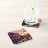 Dessous-de-verre Coucher de soleil sur le Colisée de Rome à Rome (Côté Droit)