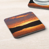 Dessous-de-verre Coucher du soleil (Côté gauche)