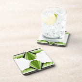 Dessous-de-verre Couches Art déco dans les limites (Côté Droit)