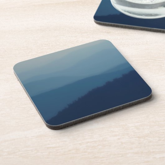 Dessous-de-verre Couches bleues (Côté gauche)