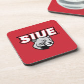 Dessous-de-verre Cougars de SIUE (Côté gauche)