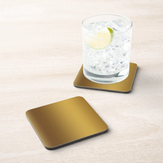 Dessous-de-verre Couleur or brossé (Côté Droit)