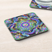 Dessous-de-verre Couleurs de l'univers mandala (Côté gauche)