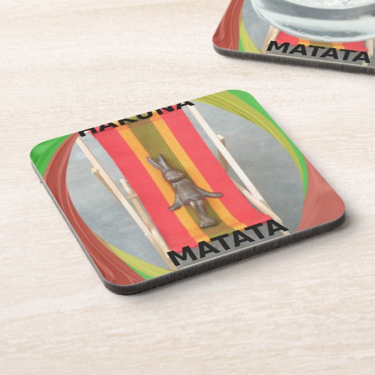 Dessous-de-verre Couleurs du lapin (Côté gauche)