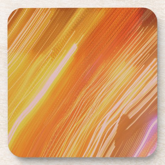Dessous-de-verre Couleurs psychédéliques (Devant)