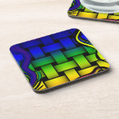 Dessous-de-verre Couleurs tissées (Côté gauche)