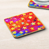 Dessous-de-verre Couleurs vives des étoiles. Commandez dès maintena (Côté gauche)