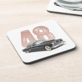 Dessous-de-verre Coupé 1948 de Cadillac de cru : Voiture classique (Côté gauche)