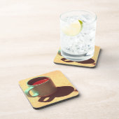 Dessous-de-verre Coupe de Mug de mousse riche en café turc (Côté Droit)