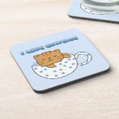 Dessous-de-verre Coupe Kawaii de fée de chat (Côté gauche)