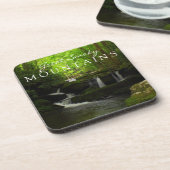 Dessous-de-verre Courant Watefall Tremont de Great Smoky Mountains (Côté gauche)