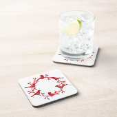 Dessous-de-verre Couronne d'oiseaux Scandi moderne (Côté Droit)