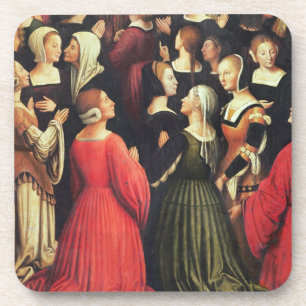 Dessous-de-verre Couronnement de la Vierge, 1513 (huile sur