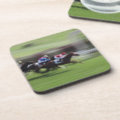 Dessous-de-verre Course de cheval (Côté gauche)