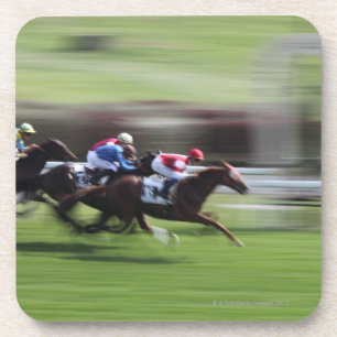 Dessous-de-verre Course de cheval