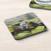 Dessous-de-verre course de cheval 2 (Côté gauche)