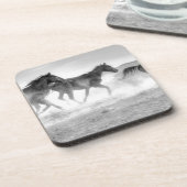 Dessous-de-verre Course de mustang (Côté gauche)